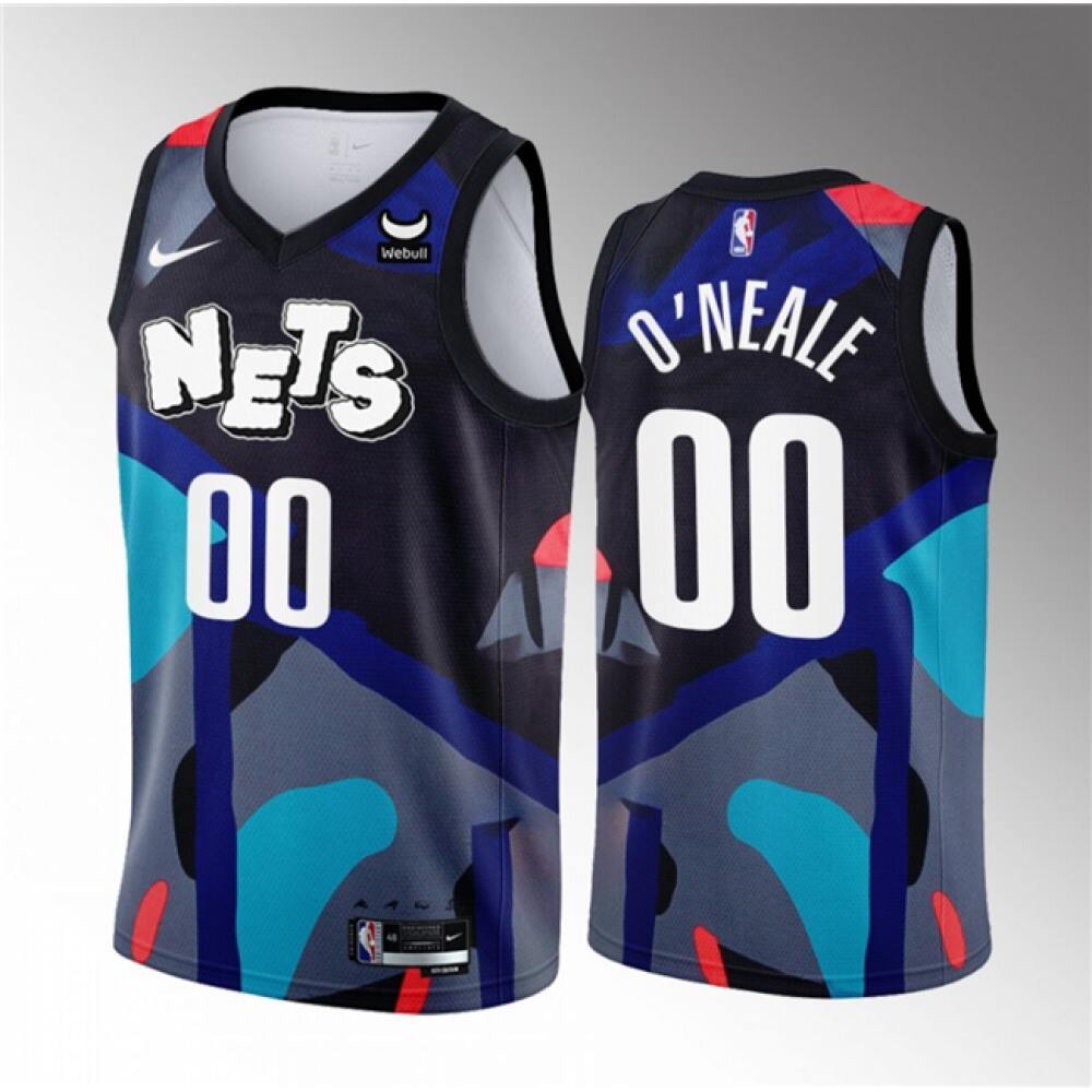 Authentic 00 Brooklyn Nets Jersey Black - City Edition - Game Day Essential