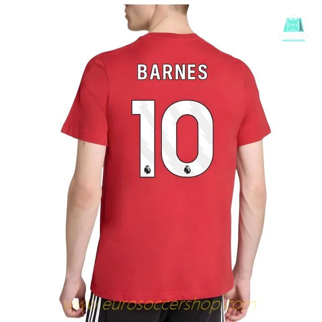 2025-2026 Liverpool DNA Tee (Red) (Barnes 10)
