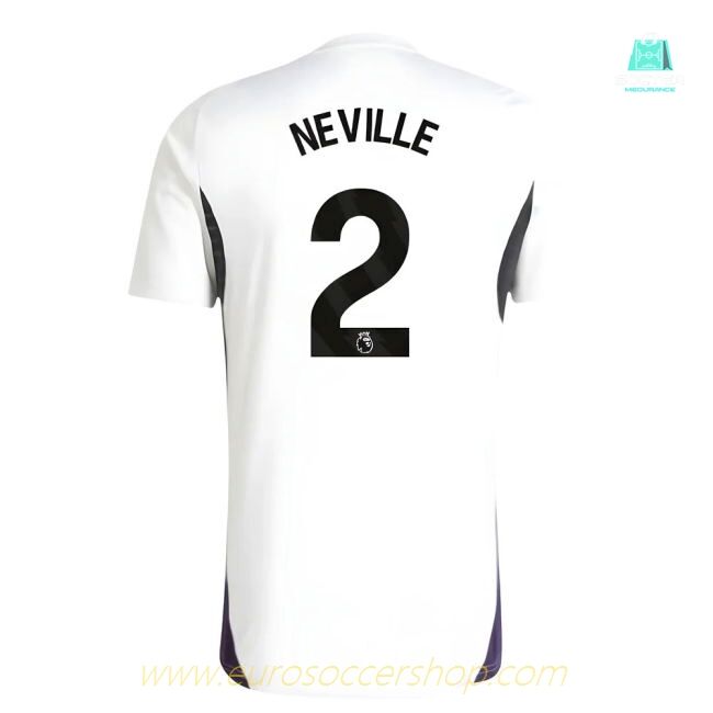 2025-2026 Man Utd Training Jersey (White) (Neville 2)