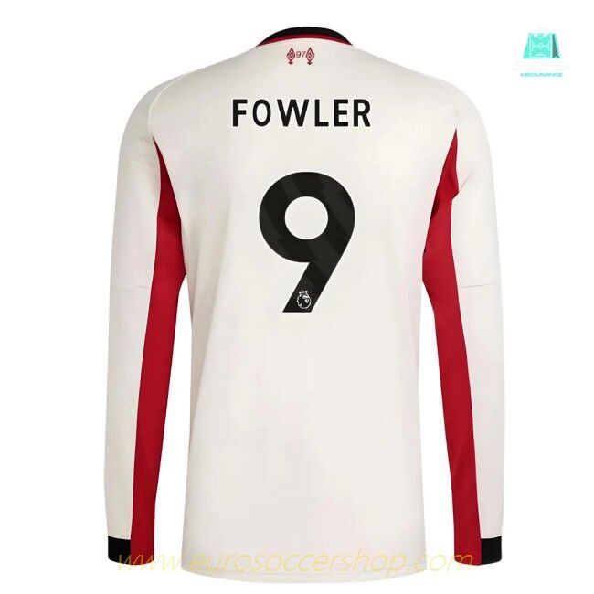 2025-2026 Liverpool Long Sleeve Away Shirt (Fowler 9)