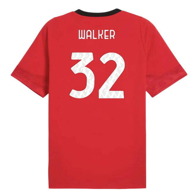 Walker 32 AC Milan First Team Elite Quality Training Pro Shirt