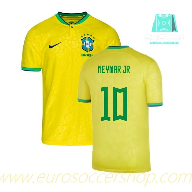 2022-2023 Seleção Brasileira Home Shirt Fan Edition (Neymar JR 10)