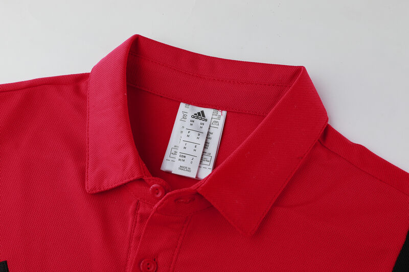Lightweight Man Utd Manchester United 19-20 Red Polo Shirt Kit
