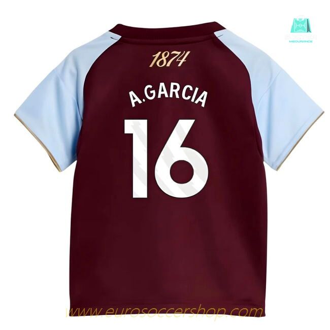 2025-2026 Aston Villa Home Baby Kit (A.Garcia 16)