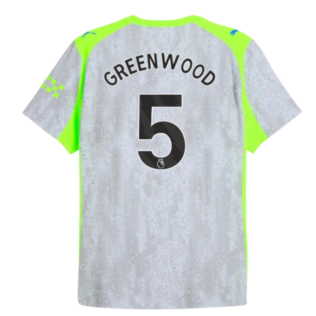 replica 2025-2026 Man City Authentic Third Shirt (Greenwood 5)