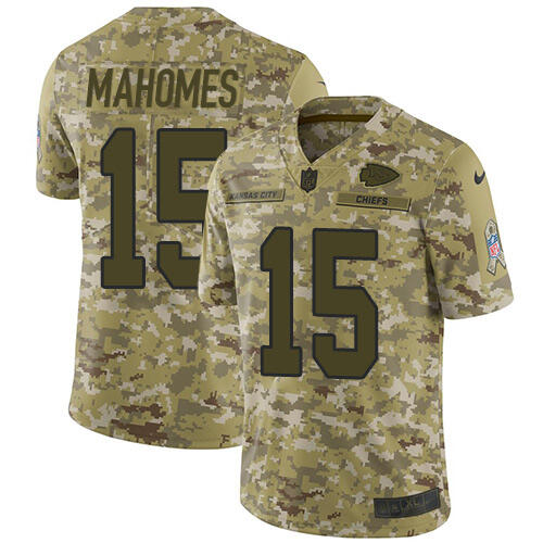 NFL Kansas City Chiefs P. Mahomes #15 None None Limited Jersey