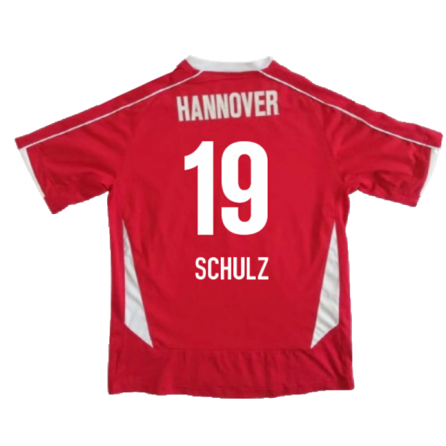 Trending Hannover 2008-09 Home Shirt ((Excellent) M) (Schulz 19)