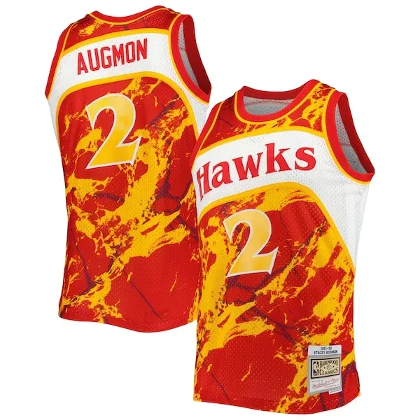 Stacey Augmon ATL Superior Swingman Jersey - Red - Licensed Product