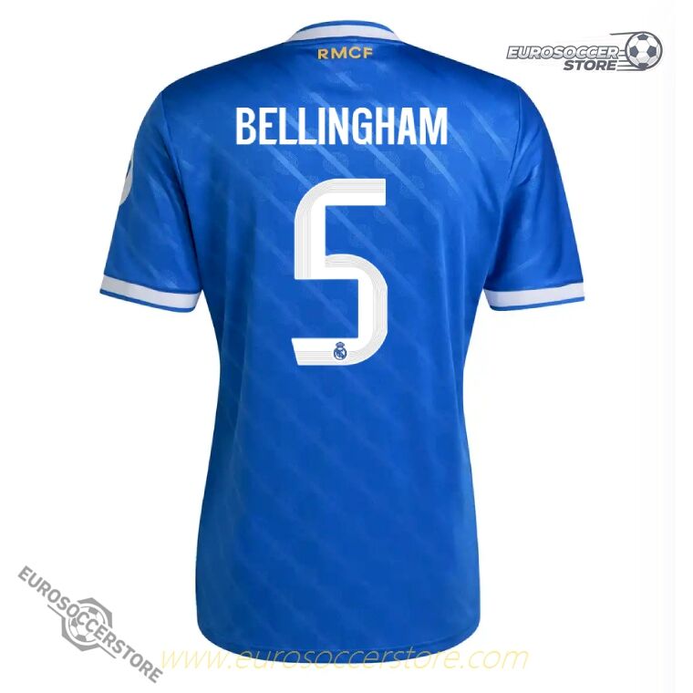 Real Madrid 25-26 Season Third Version Bellingham Number 5 Jersey