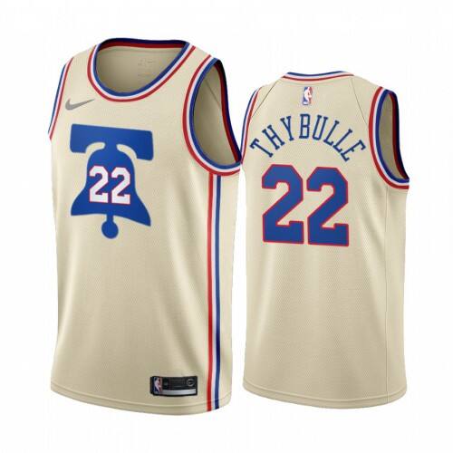 Philadelphia Philadelphia 76ers #22 Matisse Thybulle Cream Womens NBA Swingman 2020-21 Earned Edition Jersey Womens