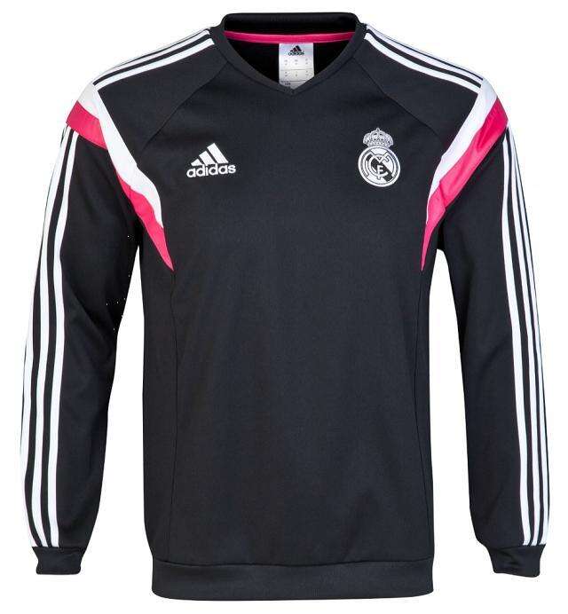 Real Madrid 1415 Black Sweatshirt - Official Replica 24349