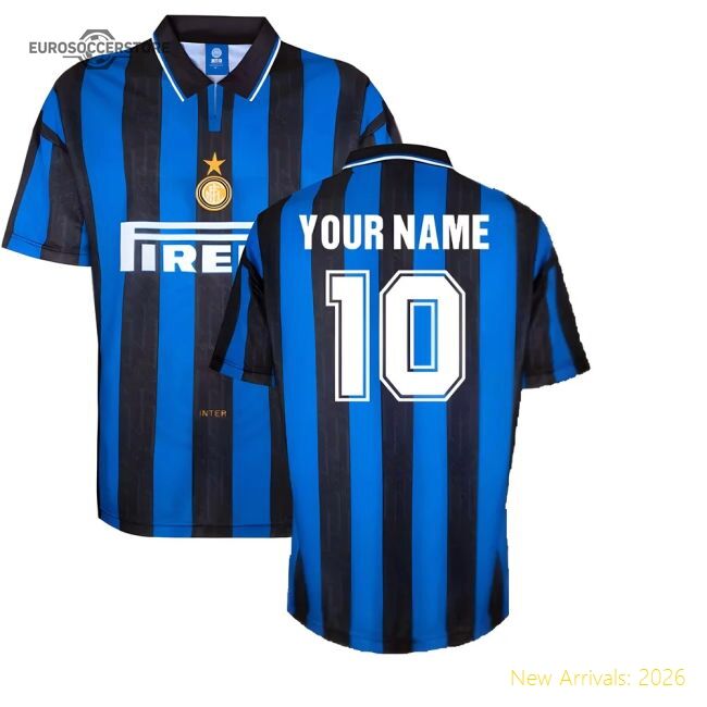 First-class 1996 Inter Milan Home Shirt (your Name) - Fan Collection