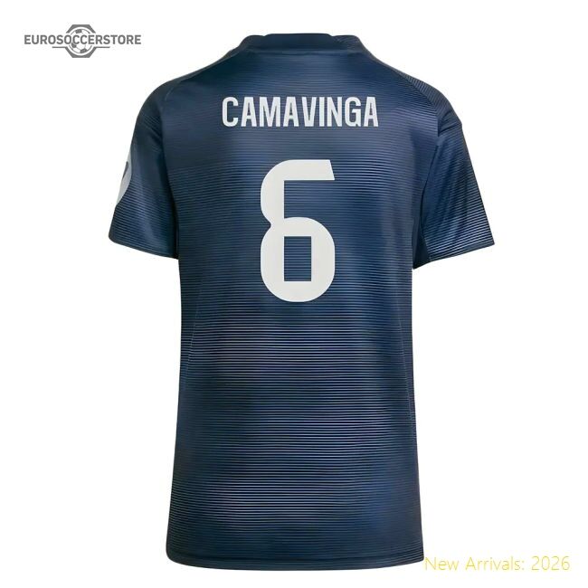 First-class Away Real Madrid Camavinga Jersey 2025-2026 Comfortable