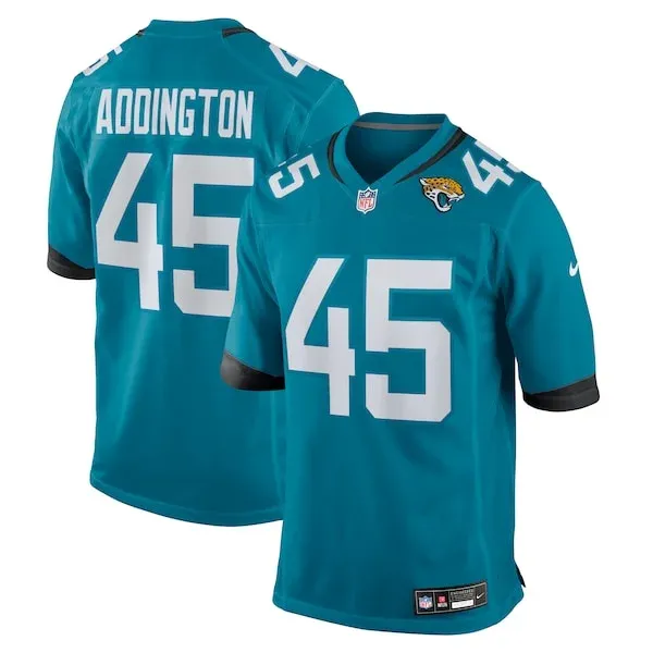 None Game NFL Jersey - Teal | Pro-Level Football Apparel | NFL Footbal