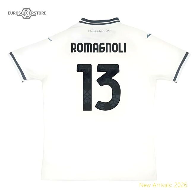 Performance Popular 2025-2026 Lazio Away Shirt (Romagnoli 13)