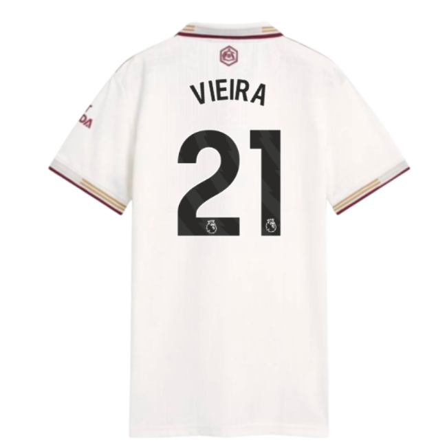 2025-20 Arsenal Third Soccer Jersey Vieira #21 L M Women S