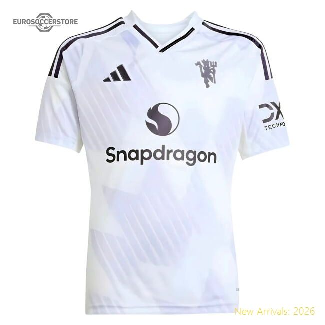 Official 2025-2026 Man Utd Away Shirt (kids) - Premium Quality