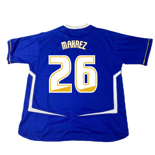 Leicester City 2005-06 Home Shirt ((Good) XXL) (Mahrez 26) (Match Day)