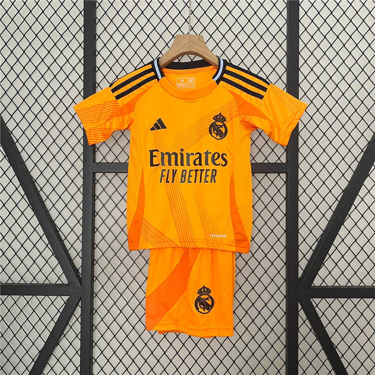 KidsYouth Real Madrid 2425 Away Kit ShirtShort - Official Replica
