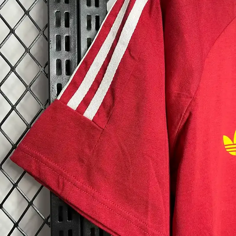 Spain Euro Retro Style Soccer retro kit