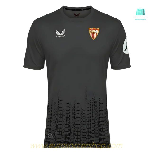 2024-2025 Sevilla Home Goalkeeper Shirt (Grey)