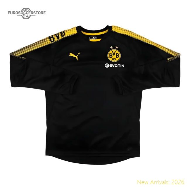 Luxury Borussia Dortmund 2017-18 Puma Long Sleeve Training Top (m)
