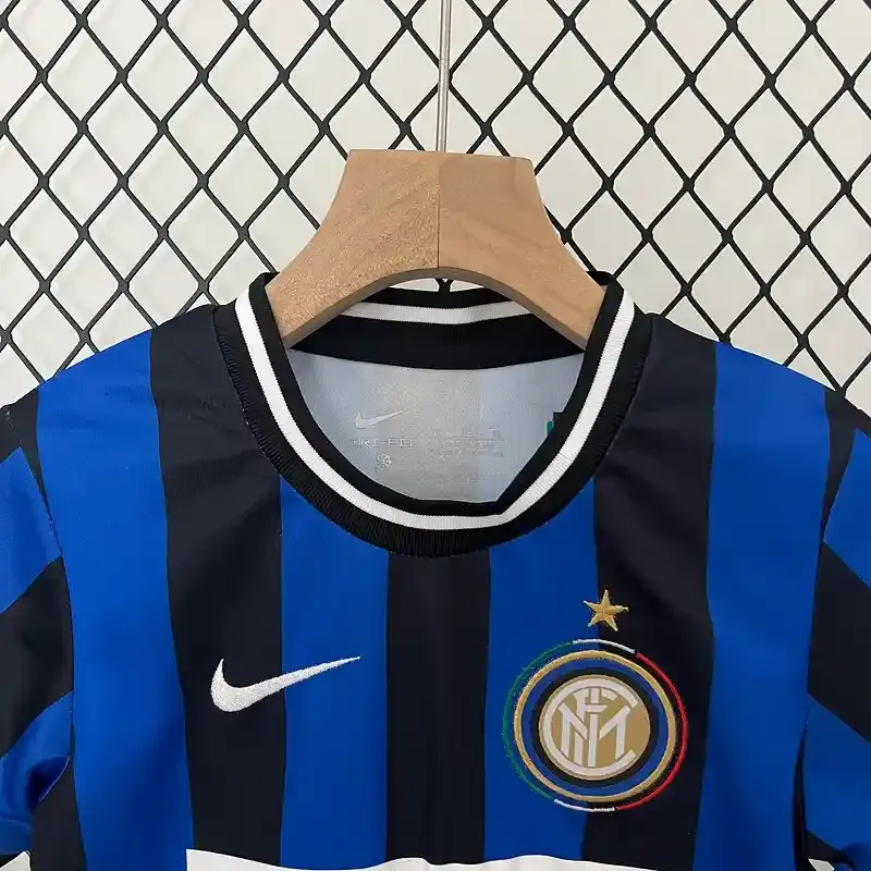 2009-2010 Kids Inter Milan Jersey retro kit