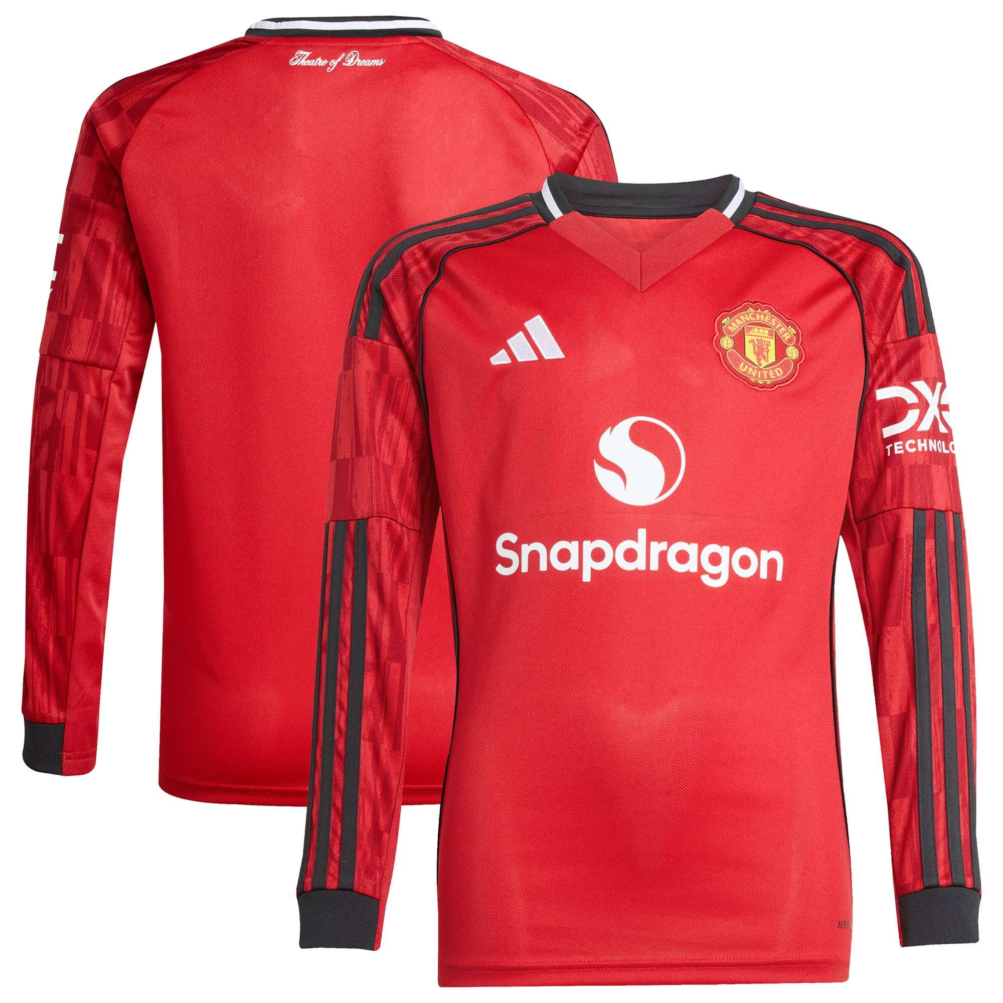 Man Utd Youth 2025 Comfortable Replica Jersey - Game Jersey - Limited Edition