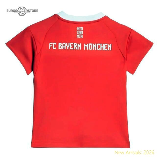 Top-Quality 2025-2026 Bayern Munich Home Baby Kit (Upamecano 2)