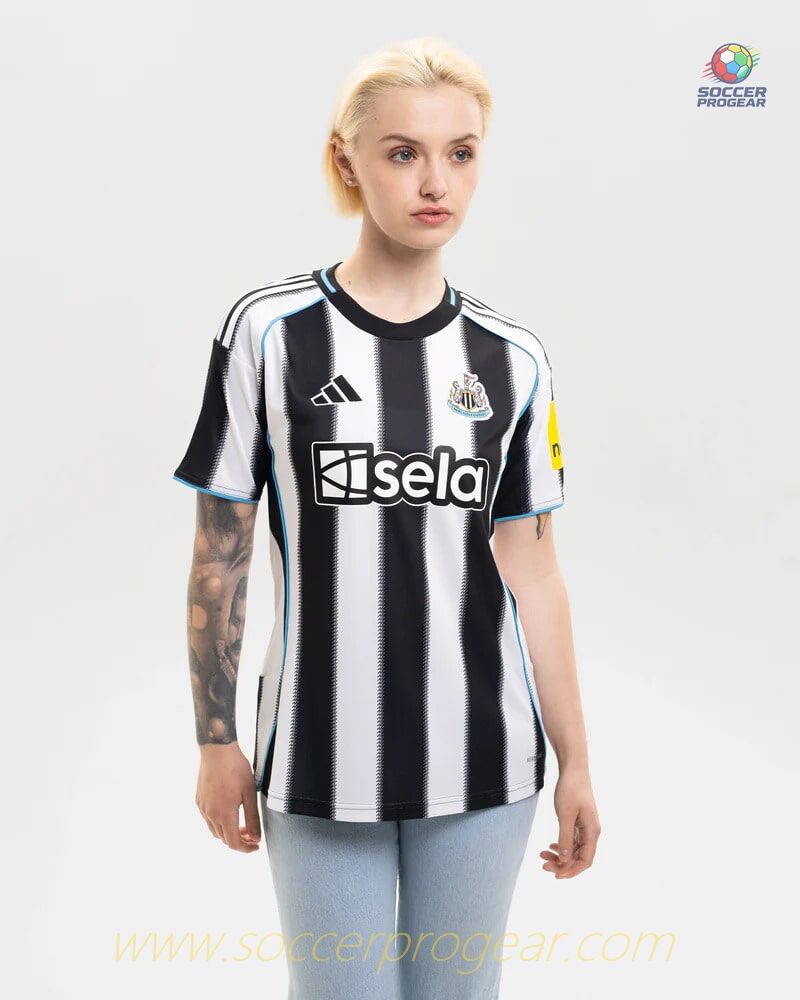 Newcastle Home Football Soccer Shirt 2025/26 Collection Women's Edition