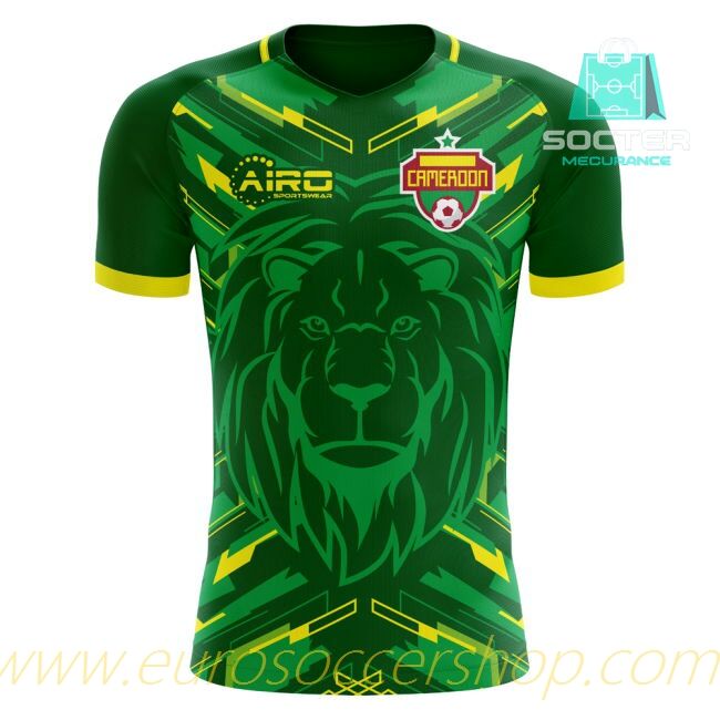 World Cup 2025-26 Collection Cameroon Home Jersey Concept Edition (Aboubakar 10)