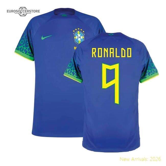 Premium Ronaldo Brazil Legend Jersey (bra) Performance Style