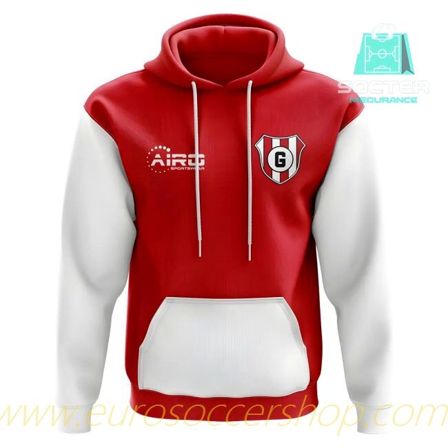 Girona Concept Club Football Hoody (Red)