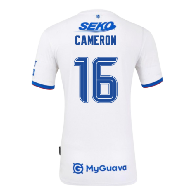 Rangers Fc Cameron #16 Durable Material True 2025-2026 Campaign Fan...