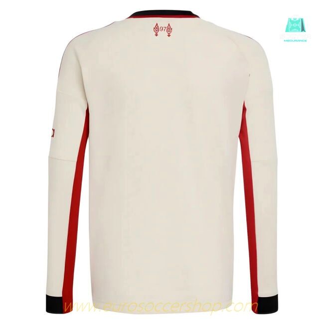 2025-2026 Liverpool Away Long Sleeve Shirt (Kids)