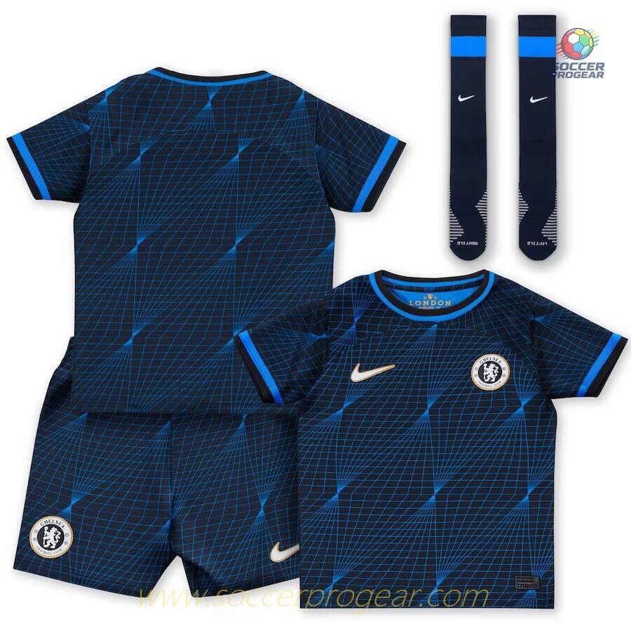 Chelsea Away Child Kit Shirt 2023 202