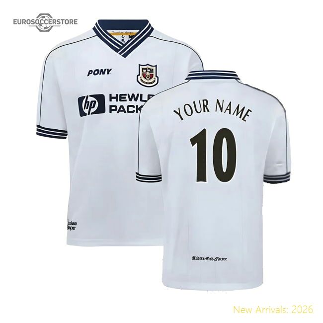 1997-1999 Thfc Home Pony Retro Shirt (your Name) - Match Day Jersey