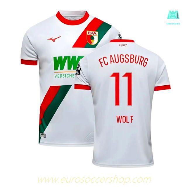 2025-2026 FC Augsburg Home Shirt (Wolf 11)
