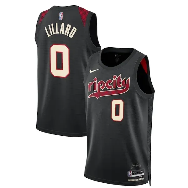 Damian Lillard POR Basketball Jersey - Great Value - Licensed Product