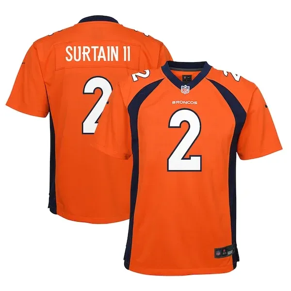 Performance None Game Jersey - Premium Orange NFL Fan Jersey | Game...