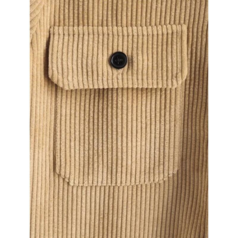 Corduroy Pocket Shirt KW3297