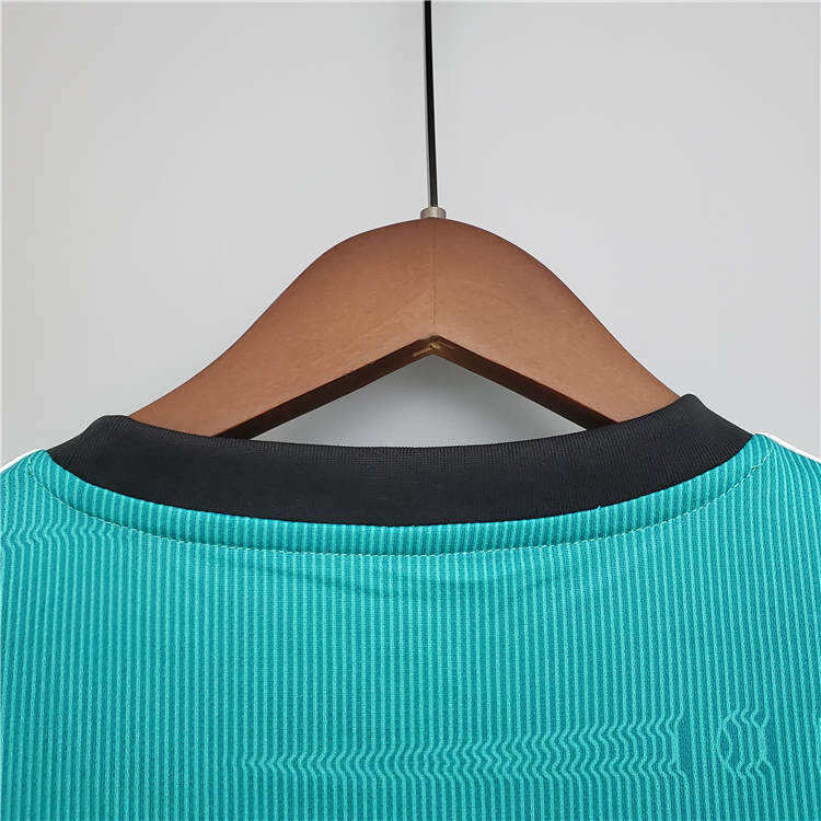 Real Madrid 21-22 Third Green Soccer Jersey Football Shirt - Official