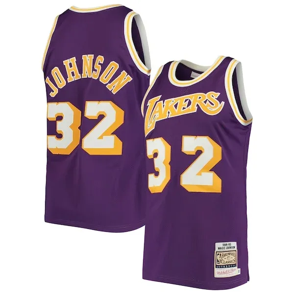 Magic Johnson LAL Authentic Jersey - exclusive team-jersey workout