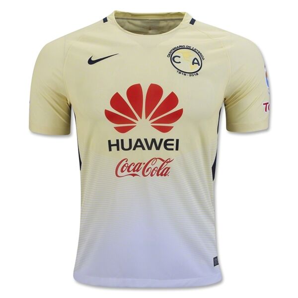 Club America Home 2016-17 Soccer Jersey Shirt - Official Replica 14112