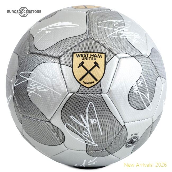 West Ham United Fc Camo Sig Football - Premium Quality - Official Edition