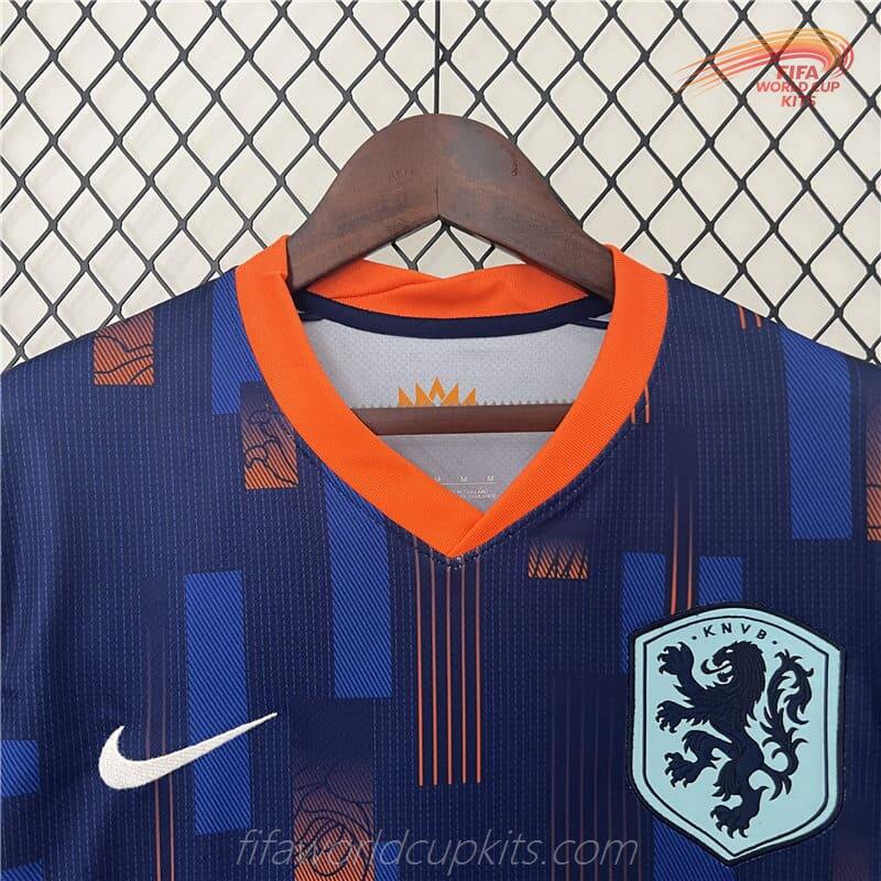 Netherlands 2024 Euro Cup Away Football Kit