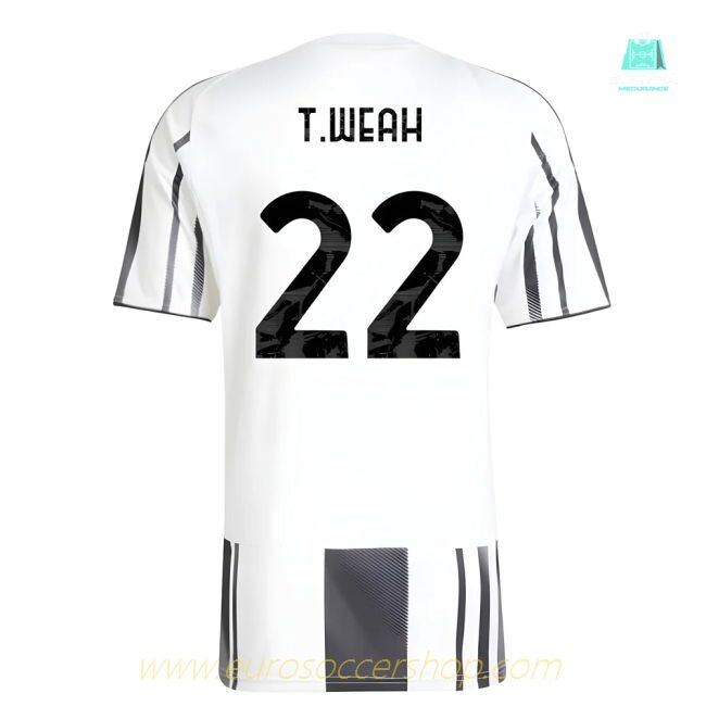 2025-2026 Juventus Home Shirt (T.Weah 22)