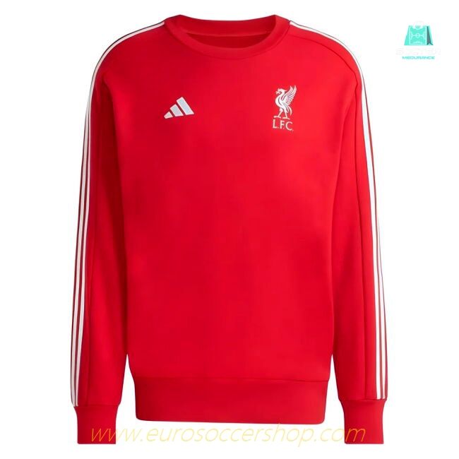 2025-2026 Liverpool DNA Sweat Top (Red)
