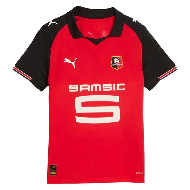 2025-2026 Stade Rennais Home Shirt for (Youth
