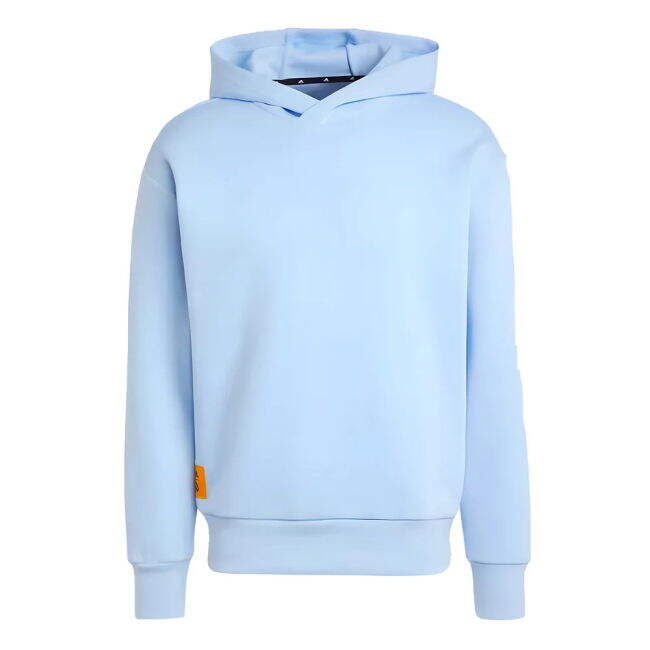 2024-2025 Real Madrid Seasonal Double Knit Hoody (Glow Blue)